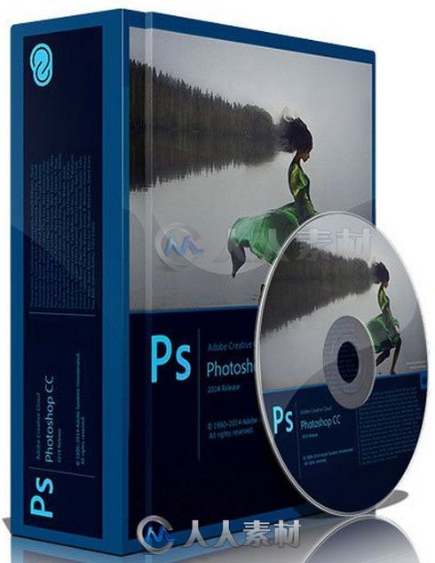 Photoshop CC 平面设计软件 2014v15.2版 Adobe Photoshop CC 2014 v15.2 Multiling...