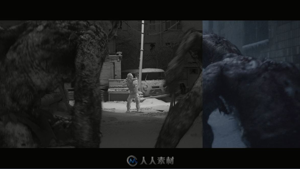 游戏《地铁：离去》宣传片幕后制作解析视频 Platige Image特效工作室作品