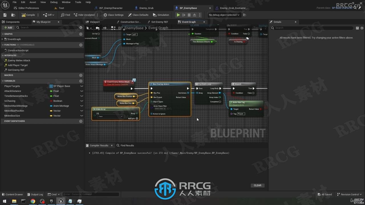 UE5虚幻引擎蓝图可视化脚本制作游戏视频教程
