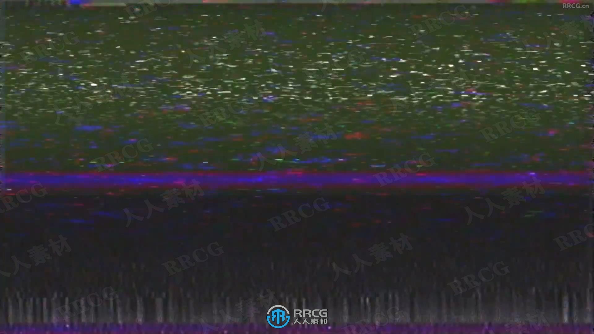 170组80年代录像带瑕疵失真损坏特效PRAE模板