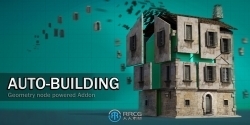 Auto-Building自动建筑构建Blender插件V1.2.3完整版