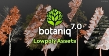 Botaniq草木植物植被库Blender插件V7.0版