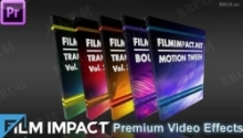 Film Impact Premium Video Effects视觉特效PR插件V5.2.2版