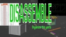 Disassembler模型拆卸分类Blender插件V2版