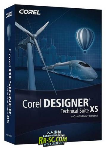 绘图软件 Corel DESIGNER Technical Suite X5 v15.2.0.661