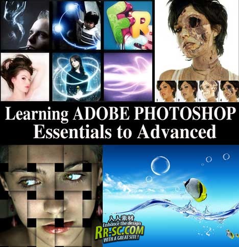 《超炫PS摄影照片高级互动教程》Adobe Photoshop from Essential to Advance Level...