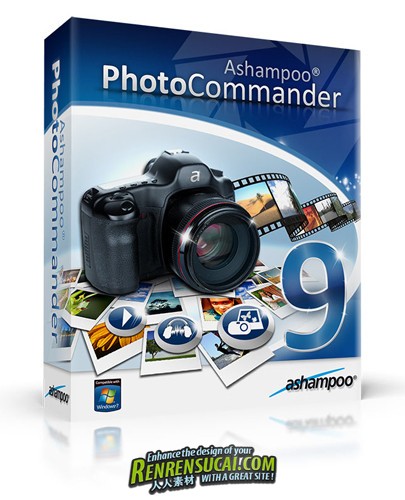 《数码相片浏览查看/组织管理/编辑美化/共享展示软件》(Ashampoo Photo Commander 9)更新v9.2.1注册机+破解补丁/更新v9.2.1