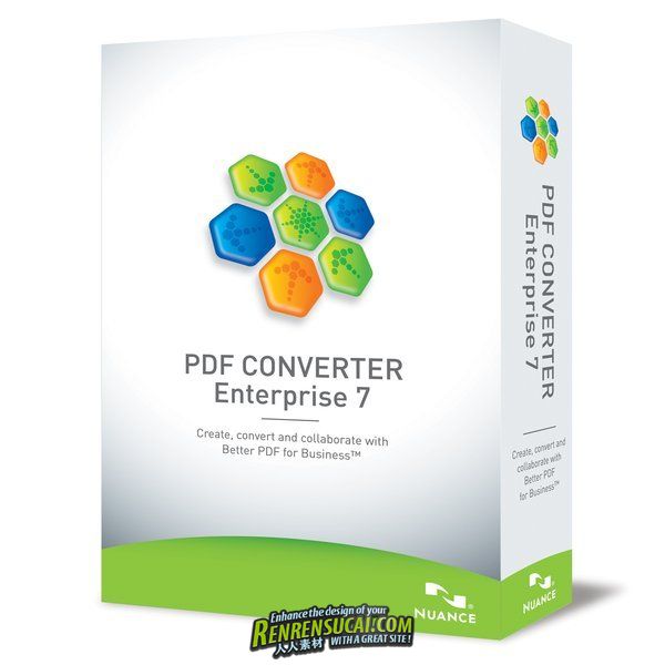 《PDF 电子文档工具软件》(Nuance PDF Converter Enterprise) v7.3 MULTiLANGUAGE[光盘镜像]