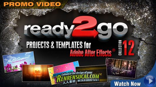 《DJ最强AE模板合辑Vol.12》Digital Juice Ready2Go Collection 12 for After Effects