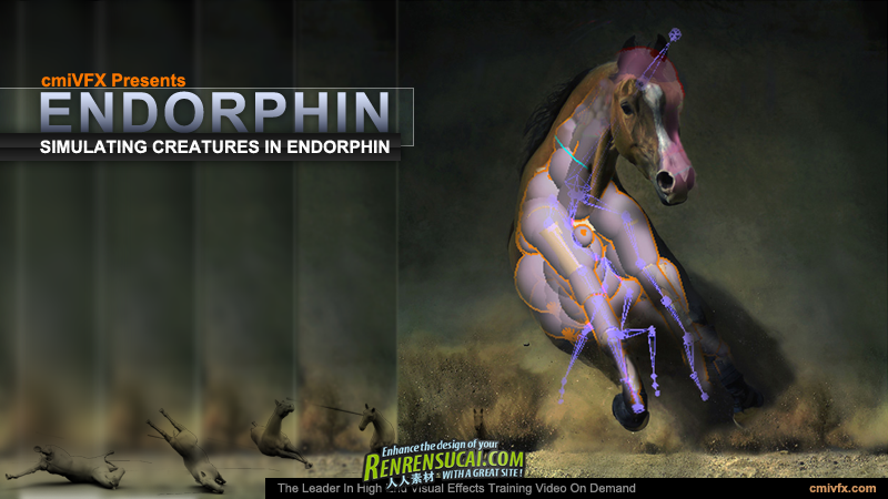 《Endorphin生物模拟运动动力学教程》cmiVFX Simulating Creatures in Endorphin