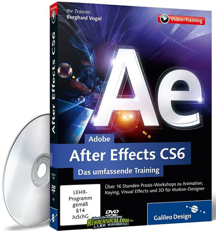 《AE CS6 综合培训教程》Galileo Desigin Adobe After Effects CS6 The Comprehens...
