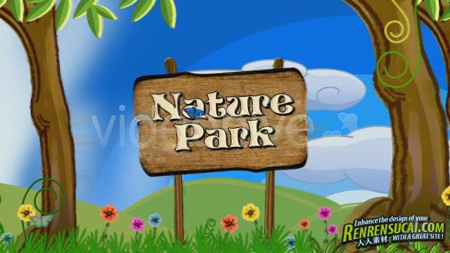 《大自然公园 AE模板》videohive nature park 1163857