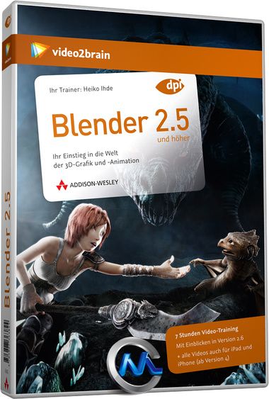 《Blender 2.5 综合教程》video2brain Blender 2.5 GERMAN