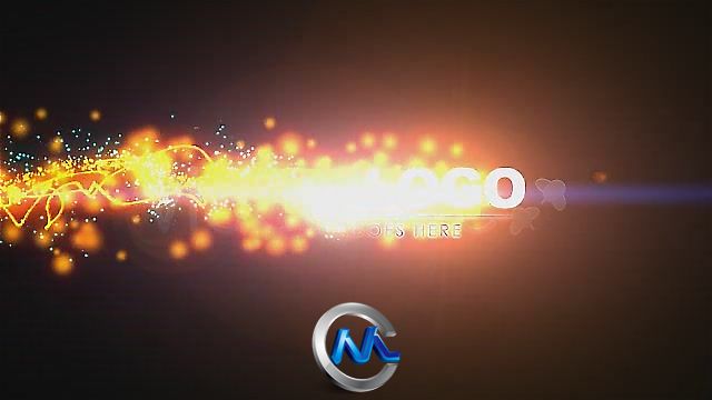《Logo标志粒子动画AE模板》Videohive Logo Strings Particles Animation 89002