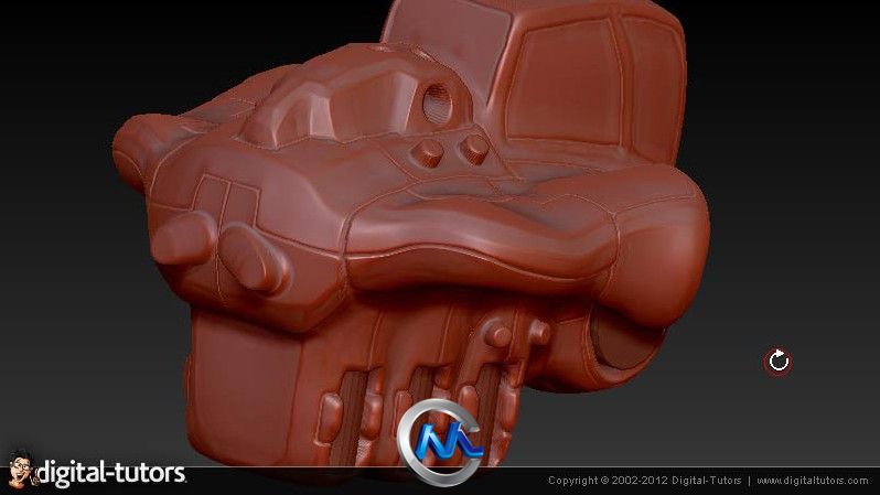《Maya与ZBrush科幻汽车纹理建模教程》Digital-Tutors Sci-Fi Vehicle Modeling an...
