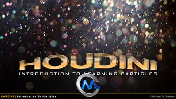 《Houdini粒子动画视频教程》cmiVFX Houdini Intro To Particle Animation