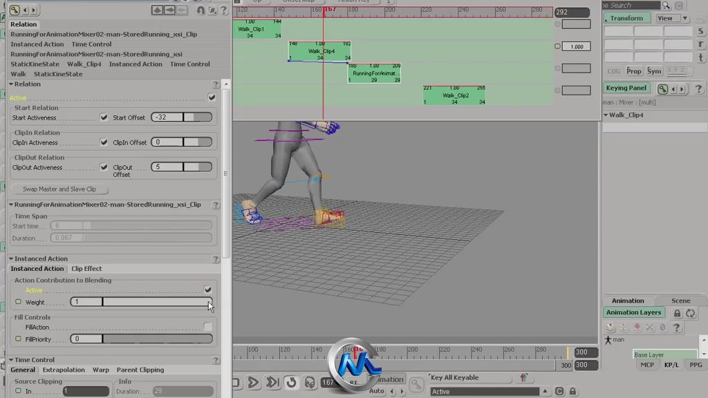 《Softimage动画混合技术视频教程》cmiVFX Softimage Animation Mixer
