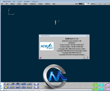 《曲面设计建模软件4.11》ICEM Surf 4.11