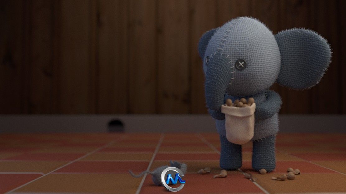 《Blender制作小象角色视频教程》CG Cookie Creating a Little Elephant Character...