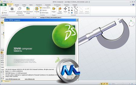 《产品文档内容的解决方案V6R2013x》DS 3DVIA Composer V6R2013x HF1 build 6.11