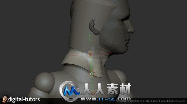 《ZBrush人体雕塑剖析视频教程》Digital-Tutors Creative Development Sculpting A...