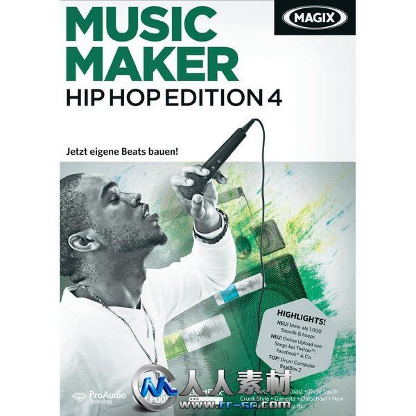 《MAGIX音乐制作Hip Hop版》(MAGIX Music Maker Hip Hop Edition 4)v6.0.0.6