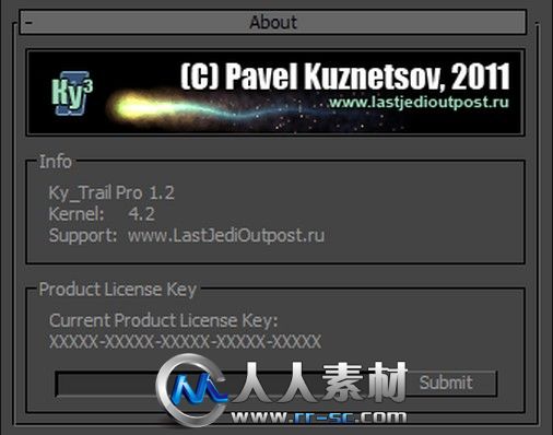 《3dsMax插件Ky Trail Pro V1.2版》Ky Trail Pro v1.2 for 3ds Max 2011–2013 x32...
