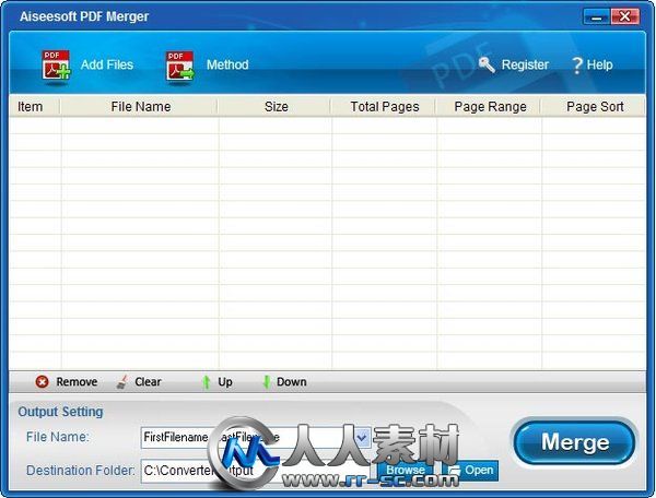 《PDF合并工具》(Aiseesoft PDF Merger)v3.0.28