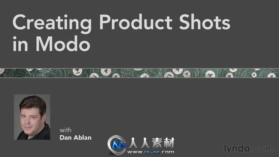 《Modo6.01高级培训视频教程》Lynda.com Creating Product Shots in modo 6.01