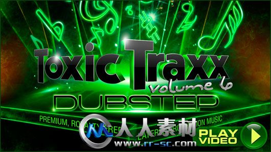 《DJ最强音乐库合辑6-商业广播配乐》DigitalJuice Toxic Traxx Volume 6 Dubstep