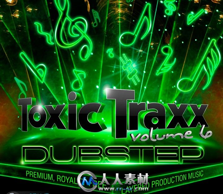 《DJ最强音乐库合辑6-商业广播配乐》DigitalJuice Toxic Traxx Volume 6 Dubstep