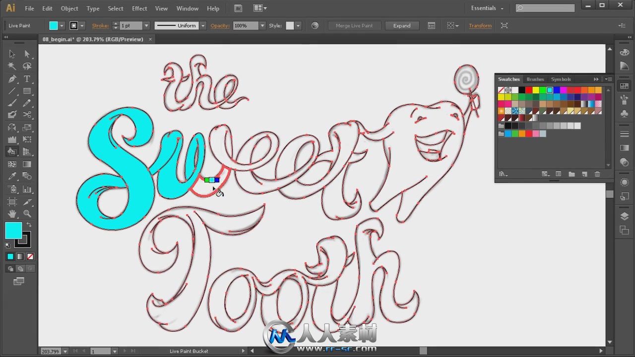 《平面设计中的印刷排版视频教程》Digital-Tutors Improving Typographic Proficie...