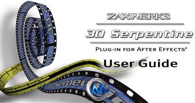 AE三维路径描边插件V2.0.2版 Zaxwerks 3D Serpentine 2.0.2 for After Effects CS5...