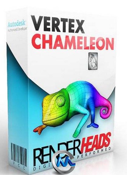 Maya颜色工具栏插件V1.6.91版 RenderHeads Vertex Chameleon v1.6.91 for Maya 201...
