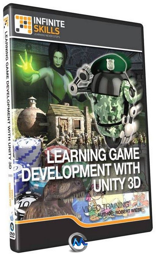 Unity3D游戏开发基础技能训练视频教程