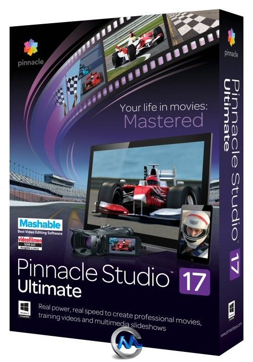 Pinnacle Studio品尼高非编剪辑软件V17.1版+扩展包