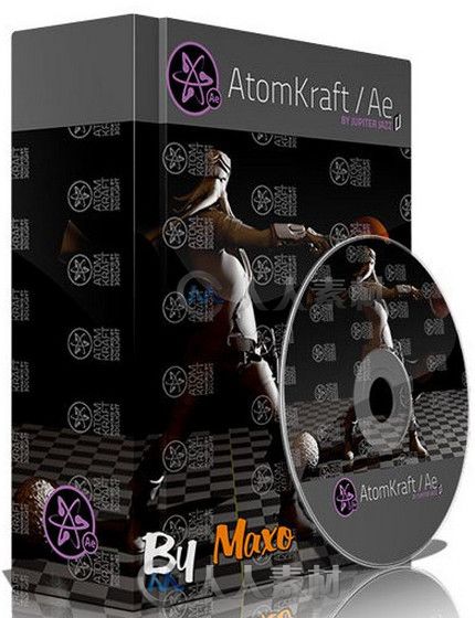 Atomkraft光照渲染集成工具AE插件V1.2版 Jupiter Jazz AtomKraft 1.2.0.0 For ...