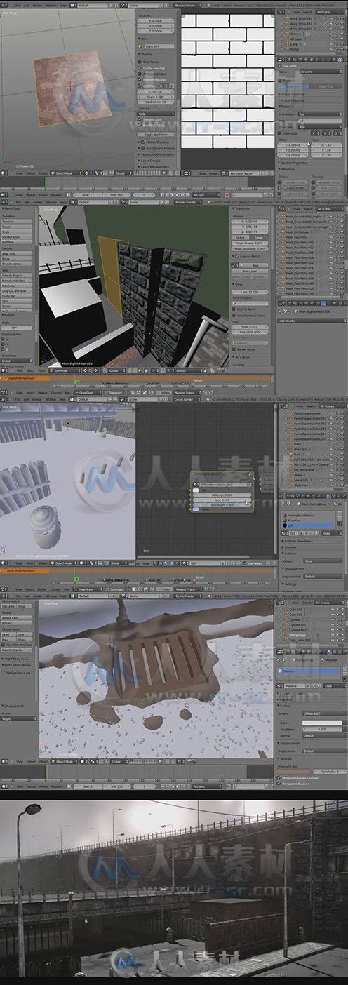 Blender概念环境艺术动画制作视频教程 CGMasters Complete Environment and Animat...