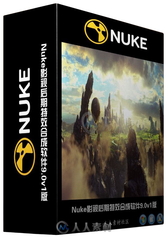 Nuke影视后期特效合成软件9.0v1版 The Foundry Nuke Studio 9.0 v1 Win Mac Linux