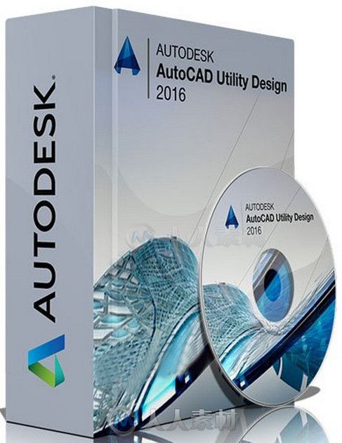Autodesk AutoCAD Utility Design 2016版 Autodesk AutoCAD Utility Design 2016 W...