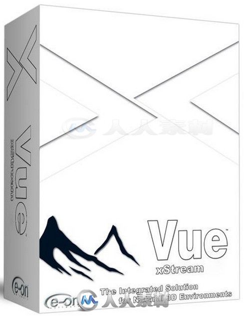 Vue XStream三维景观生成软件V2014.5绿色免安装便携版 Vue xStream 2014.5 VC100 +...
