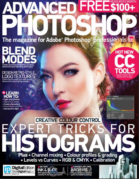 Photoshop高端杂志2015年总第134期 Advanced Photoshop Issue 134 2015