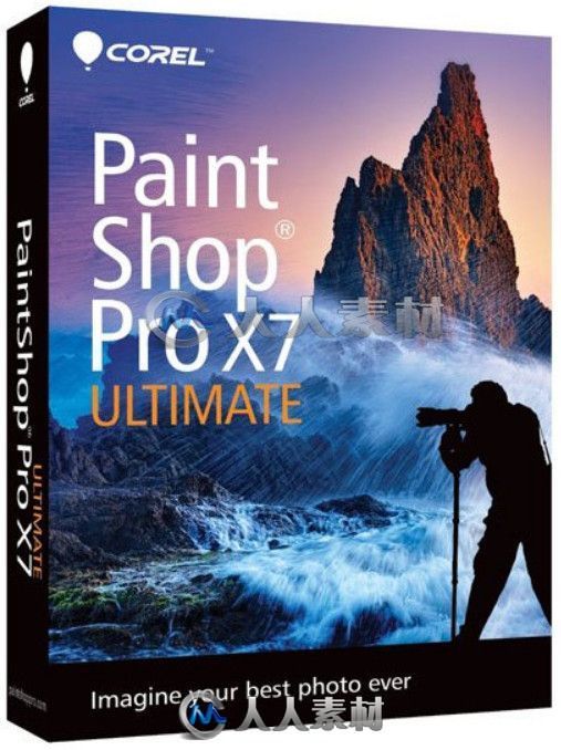 PaintShop专业相片编辑软件X7V17.2.0.17版 Corel PaintShop Pro X7 17.2.0.17