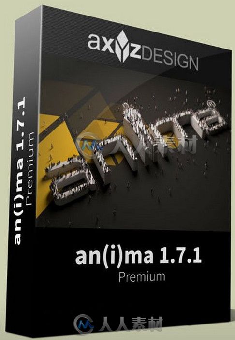 3D人物与场景快速创建软件V1.7.1版 AXYZ design Anima Premium v1.7.1 Win Mac