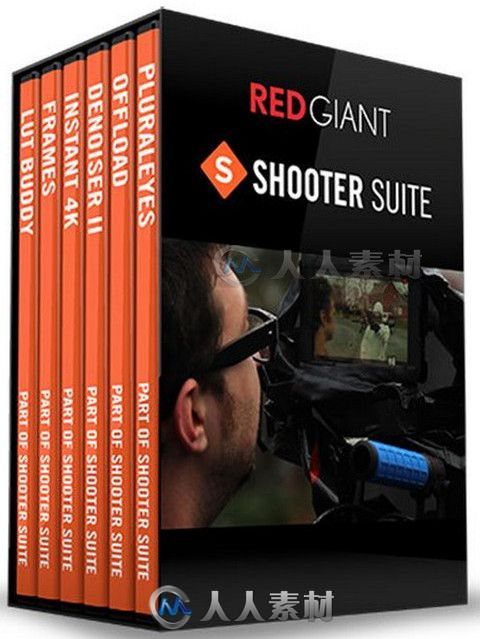 Red Giant Shooter Suite红巨星拍摄套件工具V12.7.2版 Red Giant Shooter Suite v1...