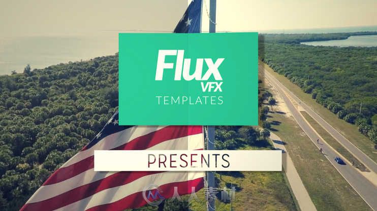 时尚节拍展示动画AE模板 FluxVFX Quick Flip Slideshow