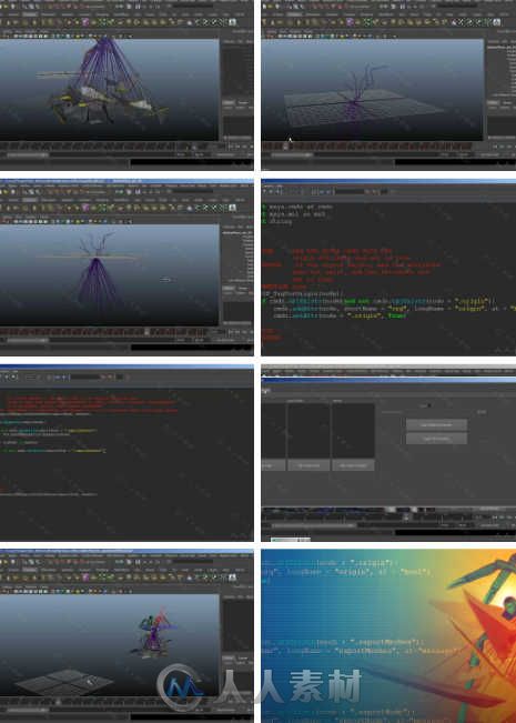 Maya高级脚本技术训练视频教程第二季 3DMotive Advanced Scripting in Maya Volume 2