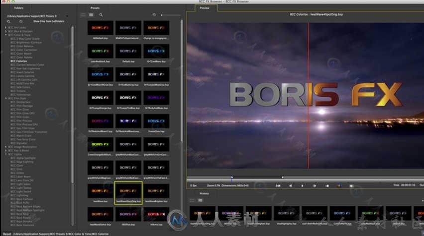 Boris Continuum Complete影视特效PR与AE插件V10.0.3版 BORIS CONTINUUM COMPLETE ...
