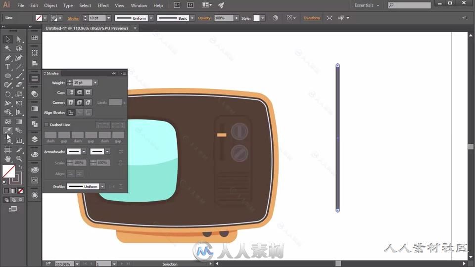 Illustrator复古风格矢量设计视频教程 TUTSPLUS HOW TO CREATE RETRO ELEMENTS IN ...