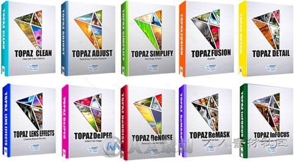 Topaz Photoshop滤镜插件合辑V03.06.2016 DC版 TOPAZ PLUG-INS BUNDLE FOR ADOBE P...